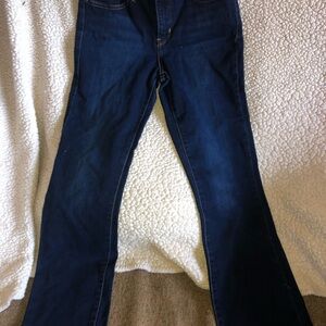 Levi's Dark Indigo Flared Women's Jeans